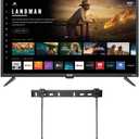 ONN Smart TV 43" Powered by VIZIO Technology Class 4K UHD, DTS:X and DTS:Virtual X, 60Hz Refresh Rate, Dolby Vision HDR, Smart Home Ready, Bluetooth Capable - 43S4V1 