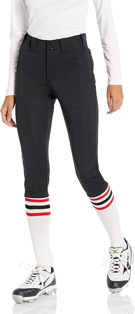 Mizuno Women's Prospect Softball Pant (Black, S)