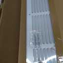 24x6 Steel Return Air Grille, HVAC Vent Cover Fits 24"W x 6"H Duct Opening