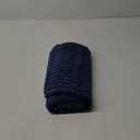 WdFour Headrest Memory Pillow, Support Cushions for Neck, Back or Foot for Sofas, Recliners, Office Chairs, Massage Chairs for Neck Pain Relief and Cervical Support. (Navy Blue, 13" Wx2.7 D)