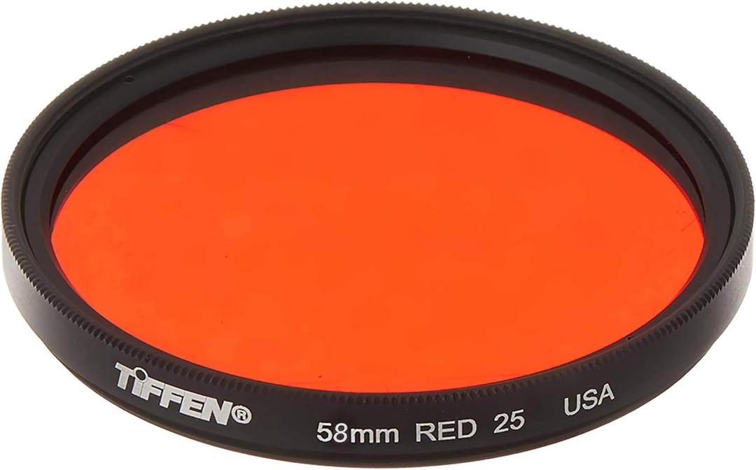 Tiffen 58mm 25 Filter (Red)