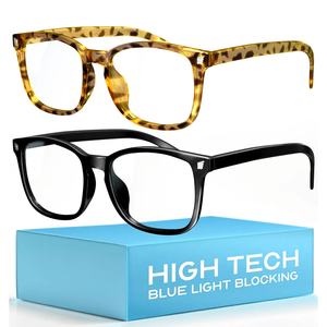 livho High Tech Blue Light Glasses - Advanced 99% Blue Light Blocking Computer Glasses - Anti Eyestrain & UV Glare Protection