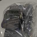 KeaBabies Baby Car Seat Mirror - Wide Shatterproof Backseat Infant Car Mirror for Baby Rear Facing, Crystal Clear View, Travel Accessories, Easy Install & Adjust for Removable Headrest (Matte Black) (Large 11.5 x 7.5")