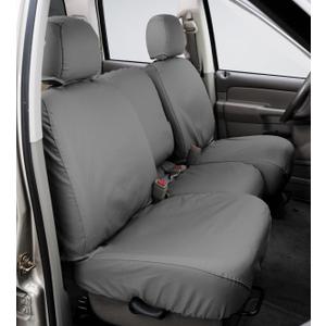 Covercraft SeatSaver Second Row Custom Fit Seat Cover for Select Ford Expedition/Lincoln Navigator Models - Polycotton (Grey)