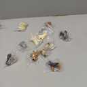 12PCS Dog Figurines, Realistic Plastic Puppy Figurines, Hand Painted Emulational Tiny Dogs Animals Toy, Dog Cake Topper Easter Egg Birthday Gift for Kids and Toddlers