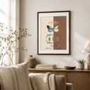 18X24 Picture Frame - Natural Walnut Wood Solid Wood Picture Frames