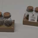 Glass Jars 4 Pcs