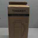 Creamer Pitcher for Coffee,1L/34 Oz Thermal Coffee Carafe,Stainless Steel Coffee Carafes for Keeping Hot and Cold,Double-Wall Design,12-Hour Hot & Cold,Leak-Proof, Portable for Travel,Camping,Office (33.8 Ounces)