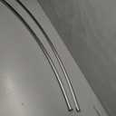 Bonpally Curved Shower Curtain Rod for Bathroom, 40-72 Inches Adjustable Curved Shower Rod, 0.9MM Rustproof Shower Curtain Rod with Rotating Brackets for Extra Shower Space, Need to Drill, Chrome