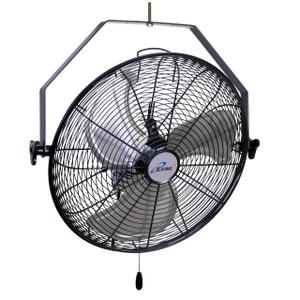 iLiving 20 Inch Wall Mount Fan, 4750 CFM High Velocity Metal Fan with 3 Speeds, Sealed Motor & 360° Tilt, Heavy Duty Wall/Ceiling Mount Fan for Garage, Warehouse, Barn, Greenhouse, Workshop