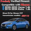 RE0F11B CVT Transmission Filter Kit 31728-50X0A Compatible with Nissan 2020-2025 Versa 16.L,2018-2024 Kicks 1.6L,High-Flow Filter & Pan Gasket Included