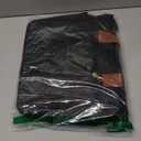 Large Women Lunch Bags for Work Insulated/Insulated Adult Lunch Box for Women/Durable Nylon Thermal cooler Bag /Leakproof Cooler Tote Bag with Storage Pocket(Newly upgraded Noir Black Brown strap)