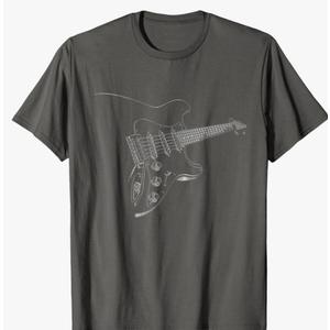 Electric Guitar T-Shirt Size L