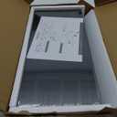 QEEIG Floating Shelf for Wall Bathroom Shelves Bedroom Kitchen Living Room Farmhouse Small Book Shelf 16 inch Set of 1, Black (015-B1)