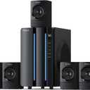 Bobtot Surround Sound Systems Home Theater System - 800 Watts Peak Power 6.5" Subwoofer 5.1 Wired Stereo Speakers Strong Bass with ARC Optical AUX Bluetooth Input