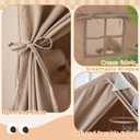 Kids Indoor Play Tent with Mat, Play Tent for Kids Ages 3-8, Large Playhouse Toddler Tent Indoor, Castle Tent for Girls Boys, Play Cottage, Toy House Birthday Gift