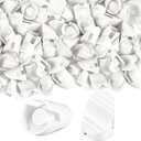 Landical 50 Pcs Doors Frame Plugs Diameter 5/16" x 3/8", Screw Hole Plugs for Entry Door (Compatible with Therma-Tru Fiber Classic and Smooth Star Frames)