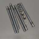 Red Head 1/2 in. x 7 in. HOT Dipped Galvanized Wedge Anchor 6CT