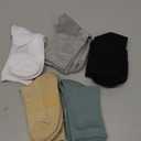Gonii Crew Socks Women Running Hiking Thick Cushiones Athletic Socks 5 Pairs Assorted Size: 6-8