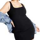 CITY CHIC Plus Size Dress, Bodycon Shaper Dress, L, Black