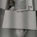 AquaSonic Home Dental Center Rechargeable Power Toothbrush & Smart Water Flosser - Complete Family Oral Care System - 10 Attachments and Tips Included - Various Modes & Timers (White)