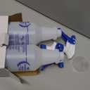 Plastic Spray Bottle, Empty Spray Bottles (2 Pack 24 Oz), All-Purpose Sprayer for Cleaning Solutions, Hair Spray, Bleach, Planting, BBQ, Mist & Stream Water Spraying Bottle with Adjustable Nozzle