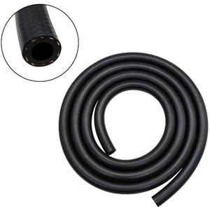 YSIL 5/32"(4mm) ID×0.43"(11mm) OD 10FT NBR Rubber Fuel Line Hose Transmission Push on Lock Hose Tube for Fuel Systems Engines 300PSI