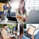 Tri-Fold Case Compatible with Huawei Mediapad M5 8.4 Inch(SHT-AL09/SHT-W12), Includes a Screen Protector - Premium PU Leather Tri-Fold Cover with Auto Sleep/Wake (Black, One Size)