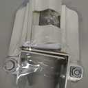 Barrette Outdoor Living Heavy-Duty Modern Hinge, White