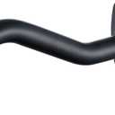 Curved Shower Arm with Flange,SWHYGER 8-Inch S-Shape Stainless Steel Top Shower Head Extension Replacement, Wall Mounted, Matte Black,SW-91068-8MB