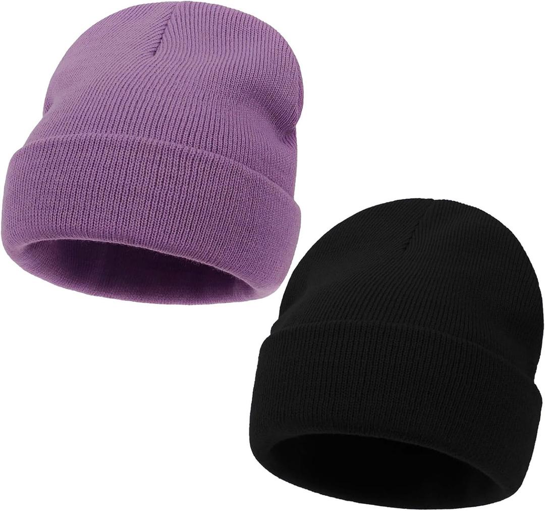 ZOORON Kids Beanie Boys Girls Beanies Children Winter Hats Children Knit Warm Caps Kids Soft Beanie Cap