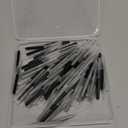 Patelai 100 Pieces Braces Brush for Cleaner Interdental Brush Toothpick Dental Tooth Flossing Head Oral Dental Hygiene Flosser Toothpick Cleaners Tooth Tool(Black, Grey,Suitable Size)