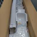 5'' 20 Ft Mini Split Line Cover Set, PVC & PP Line Set Cover for Mini Split AC, Line Hide for Central AC, White