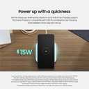 Samsung 15W Wireless Charger Single, Cordless Super Fast Charging Pad for Galaxy Phones and Devices, Compact Design, LED Indicator, USB C Cable Included, 2022, US Version, Grey