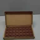 32 Pcs Chair Leg Floor Protectors Square, Silicone Chair Leg Protectors for Hardwood Floors, Chair Leg Caps Covers Protect Wooden Floors from Scratching, Thick, Won't Tear (Fit: 1-1/10" - 1-3/10")