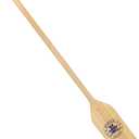 Wooden Canoe Paddle 4 Feet Row Boat Oars with Ergonomic Grip, Premium Wood, Protective Finish