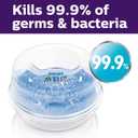 Philips Avent Microwave Steam Sterilizer for Baby Bottles, Pacifiers, Cups and More, SCF281/05