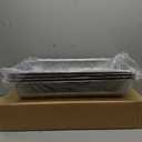 Chafing Dishes for Buffet, 4 Pack 8QT Chafers and Buffet Warmers Sets for Parties, Catering, Weddings, Christmas, Events Serving, Silver