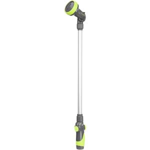 Flexzilla Garden Nozzle - 3-Pattern Adjustable Watering Wand 28", NFZG70, ZillaGreen