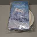 Winter Wonderland Birthday Decorations,288pcs Winter Wonderland Birthday Decorations Set include Gitter Snowflake Backdrop,Silver White Glittery Banners,Confetti Balloons for Winter Birthday Party