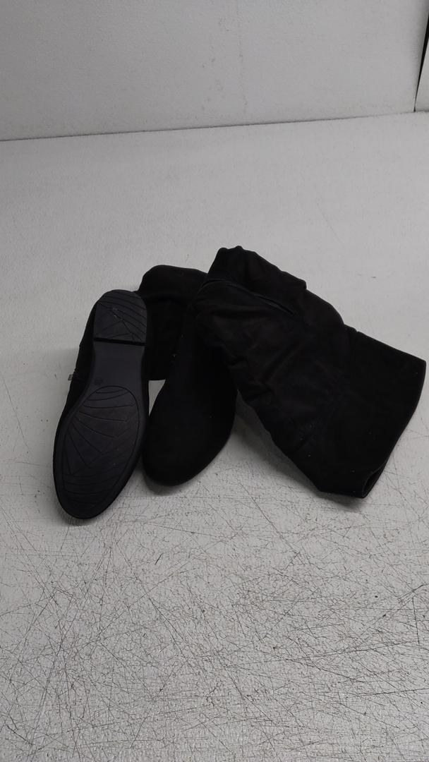 Jeossy Women's 9601 Knee High Boots Tall Slouch Boots with Inside Zipper 9.5