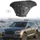 Engine Splash Shield Fit for Audi Q7 2017-2024 Engine Case Guard Under Cover Compatible with 2018-2023 Q7 Front Engine Guard Mud Flaps