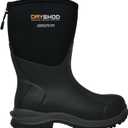 Dryshod Men's Legend MXT Rubber Boots | Waterproof | Mid-Height | (13, Black)