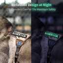 2 x AUROTH Dog Patches 8 Pieces, Dog Vest Patches with Hook Backing for pet Vest Harnesses, Pet Carrier, Personalized Patches Glows in The Dark Size M (M-4.5X1.5, Series 2)