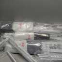 3-Piece King Size Bed Rails for Toddlers, with Headboard Rod -Height Adjustable Baby' Safety Bed Rails Guard for King Size Bed(3Pack 78.7"x78.7"x74.8"-Gray) (Grey)