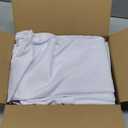 sancua 6 Pack White Tablecloth 60 x 84 Inch, Rectangle Table Cloth for 4ft Tables - Stain and Wrinkle Resistant Washable Polyester Table Cover for Dining Wedding Banquet Party Buffet Restaurant