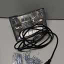 Chicken Coop Heat Lamp, 300W Brooder Heater for Chicks 9.84ft Cord UL Passed Carbon Fiber Bulbs Heater with Adjustable Hanging Height for Livestock Supplies Indoor Warmer (Gray)