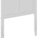 AFI, Madison Twin Solid Wood Panel Headboard, White