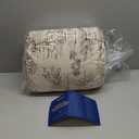 Bedsure King Comforter Set - Beige Bed Set, 3 Pieces Cute Floral Bedding, 1 Soft Botanical Flowers Comforter and 2 Pillow Shams