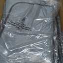 40 Gal(150L) High Grade Large Laundry Basket with Wheels, Rolling Laundry Hamper, Laundry Cart with Metal Frame and Removable Bag Design, Suitable for Laundry Room, Bedroom (Grey, 150L)